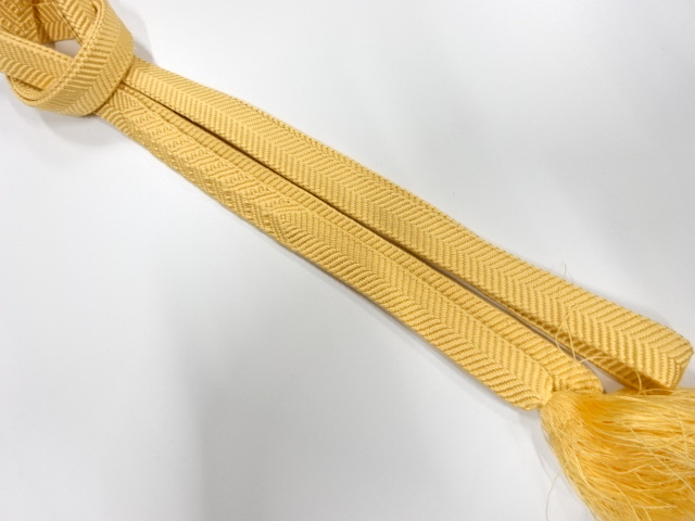 正絹　手組帯締め